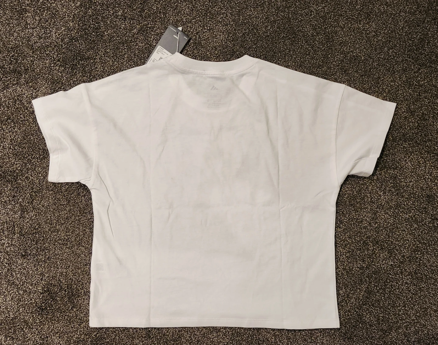 Adidas Youth White Floral T-Shirt - Size S - photo 3