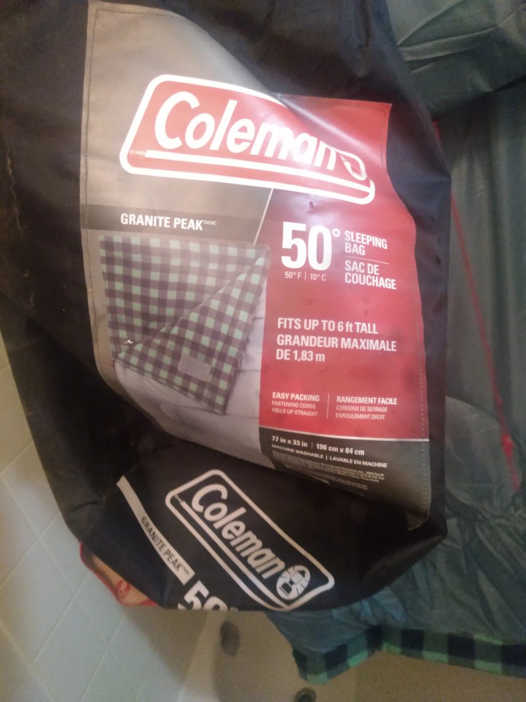 Coleman Granite Peak 50°F Sleeping Bag - photo 3