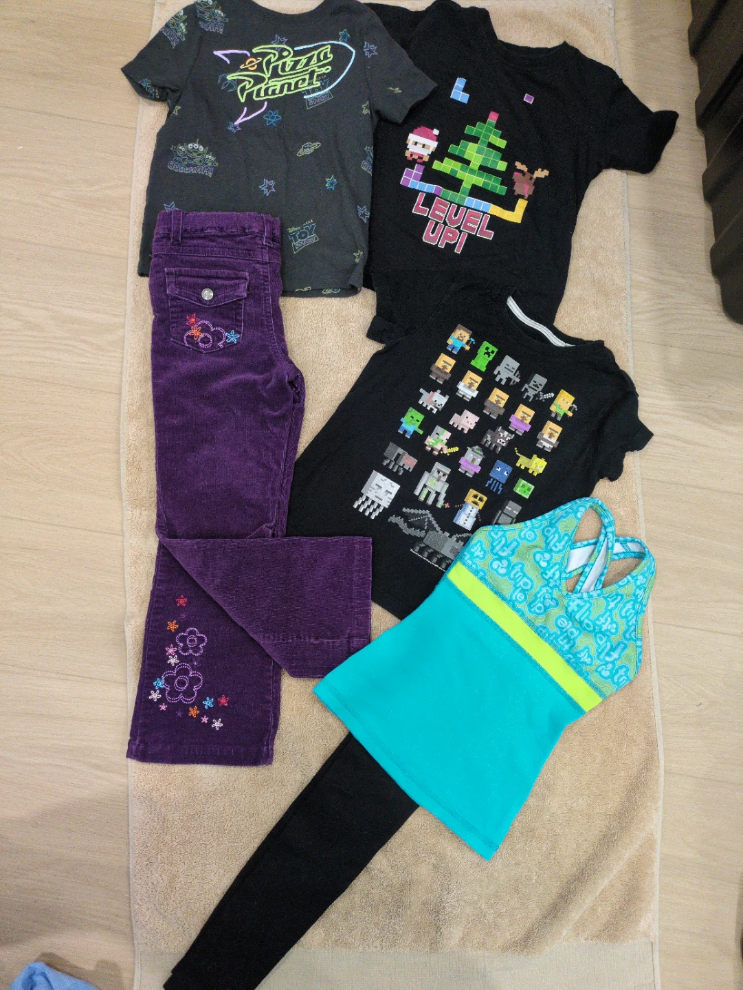 Kids' Graphic T-shirts and Activewear Bundle size 5/6