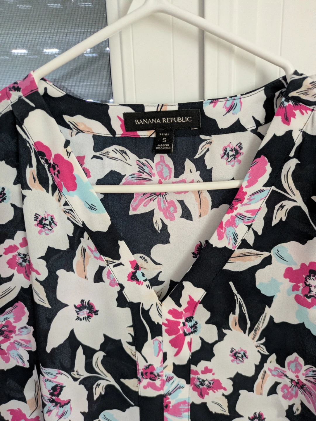 Banana Republic Floral Print Blouse - Size S - photo 2