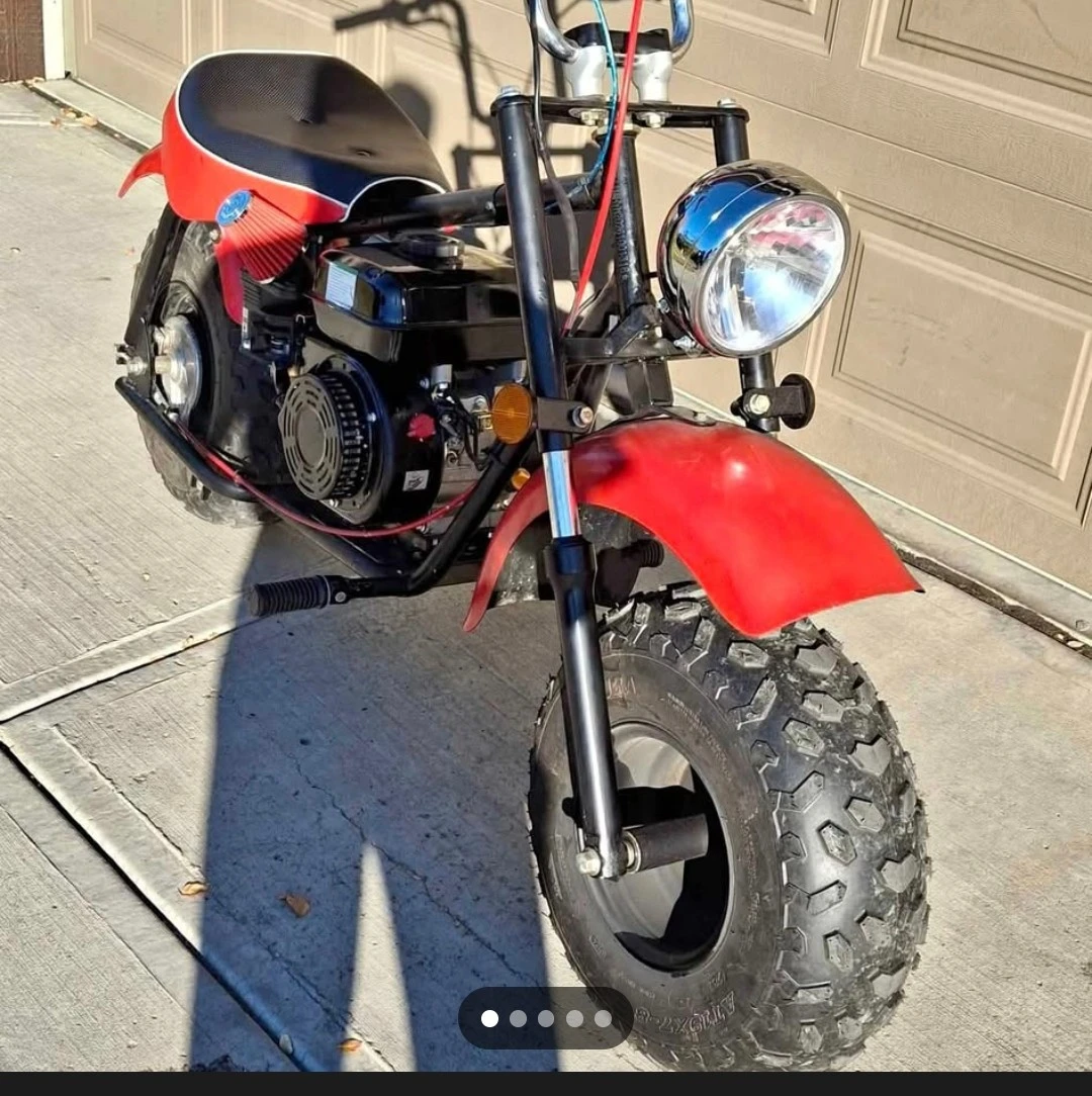 Red Baja Mini Bike - photo 3