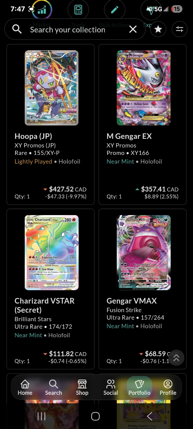 Pokemon lot TRADES