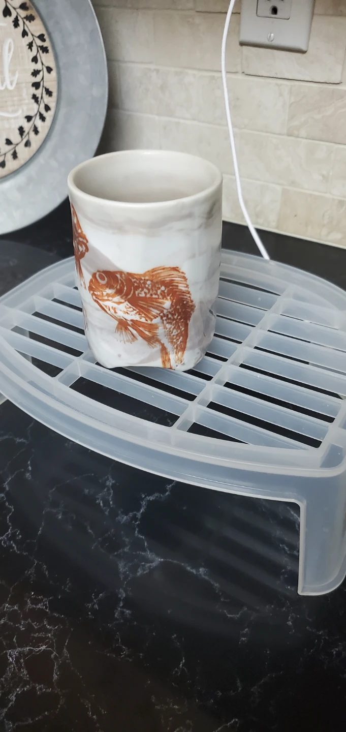 Ceramic Cup with Fish Design ⚽️⚽️⚽️ - photo 2
