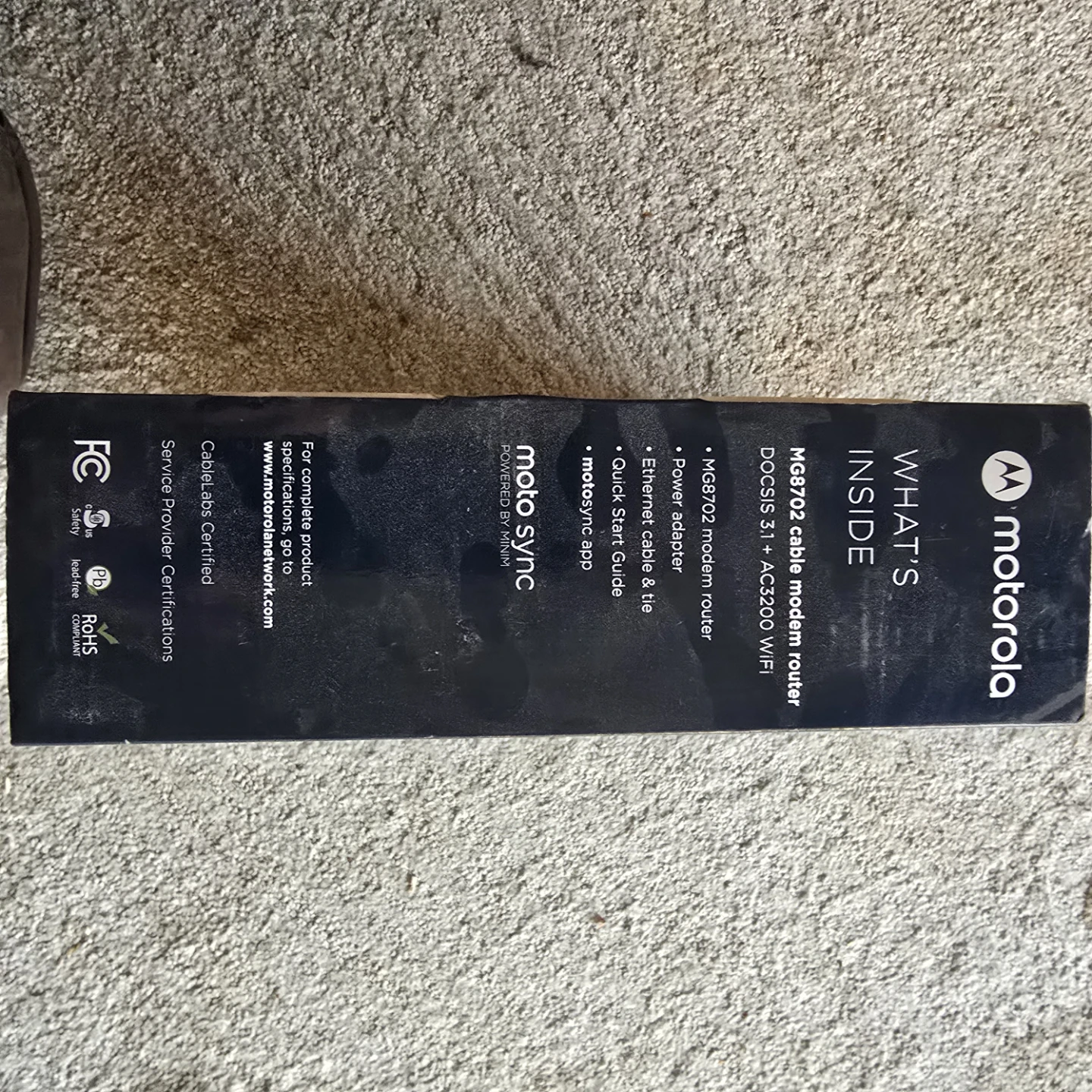 Motorola MG8702 DOCSIS 3.1 Cable Modem + AC3200 WiFi Router - photo 5
