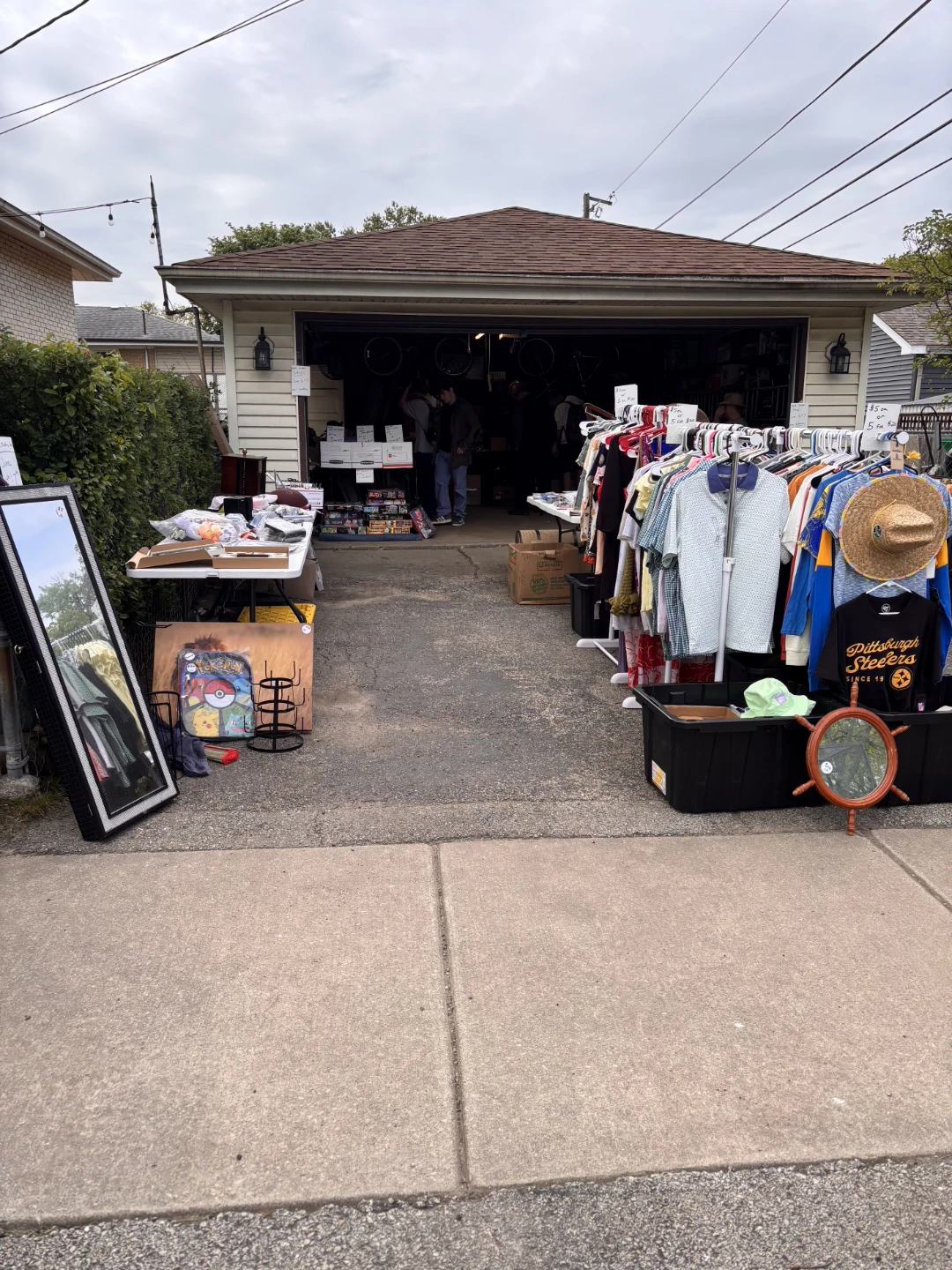 GARAGE SALE - SATURDAY!