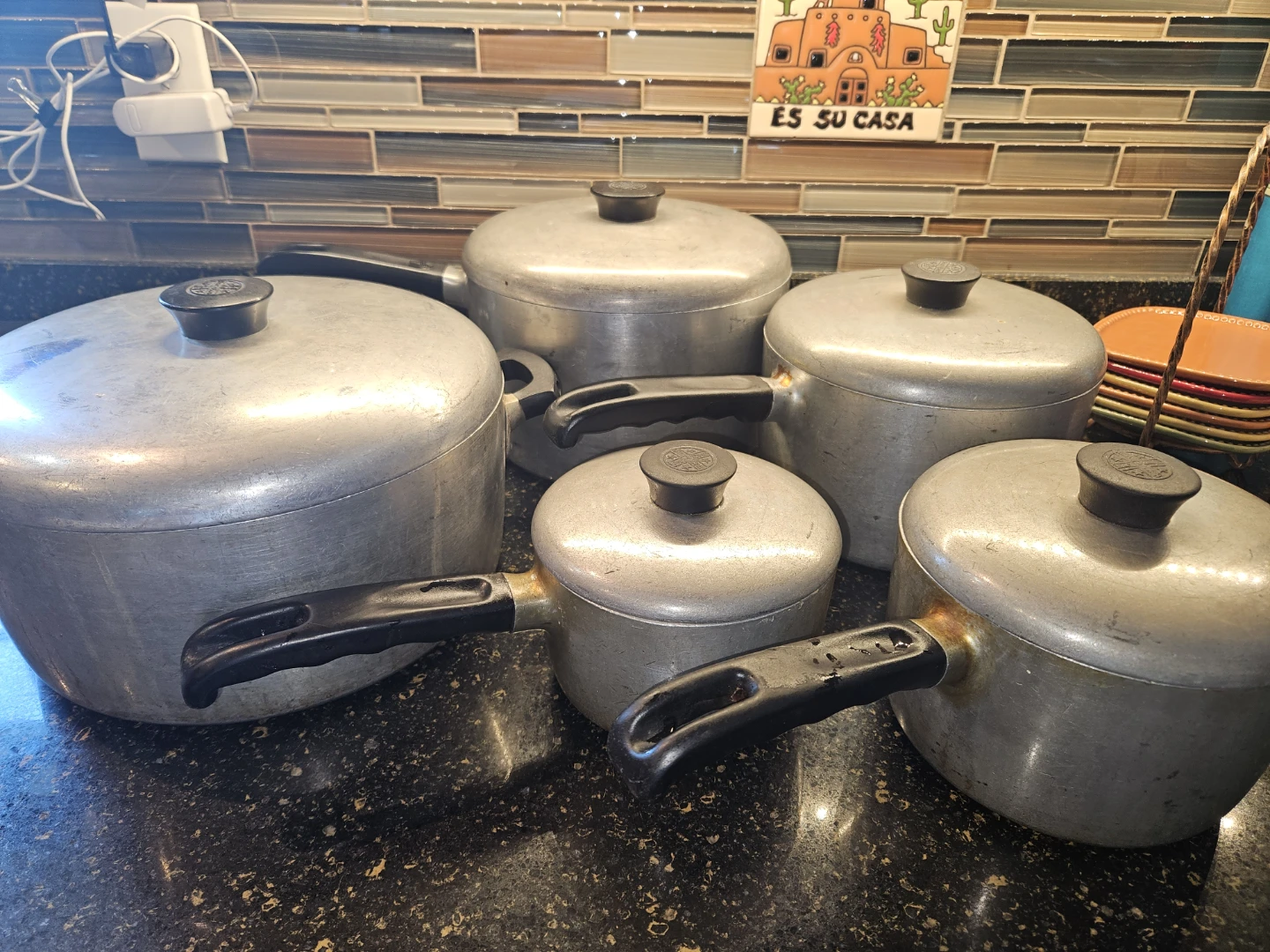 Wear-Ever Aluminum Cookware Set