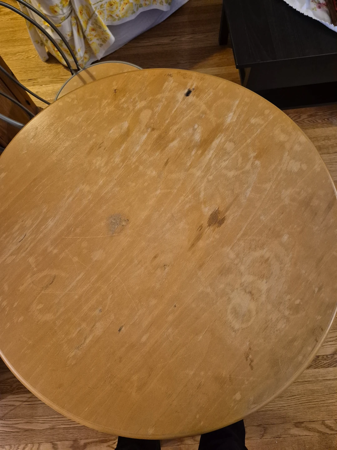 MUST SELL (MOVING): Round Bistro Table and Chairs Set - photo 2
