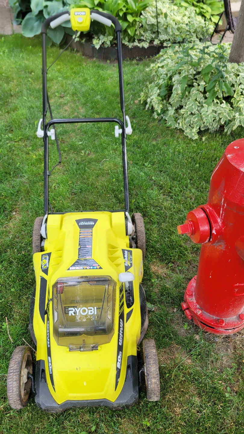 40V Ryobi 20" Cordless LawnMower-AS IS