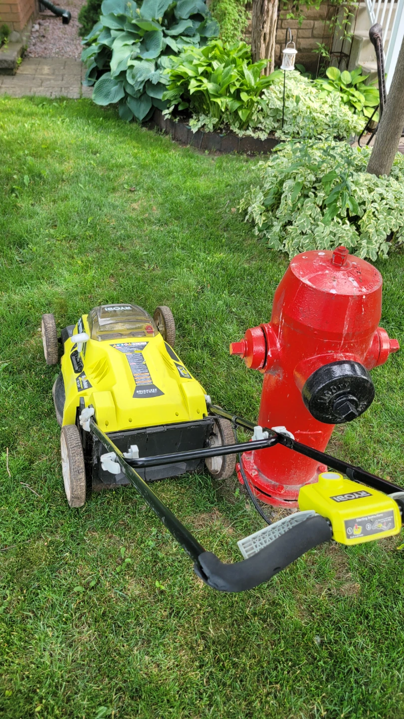 40V Ryobi 20" Cordless LawnMower-AS IS - photo 2