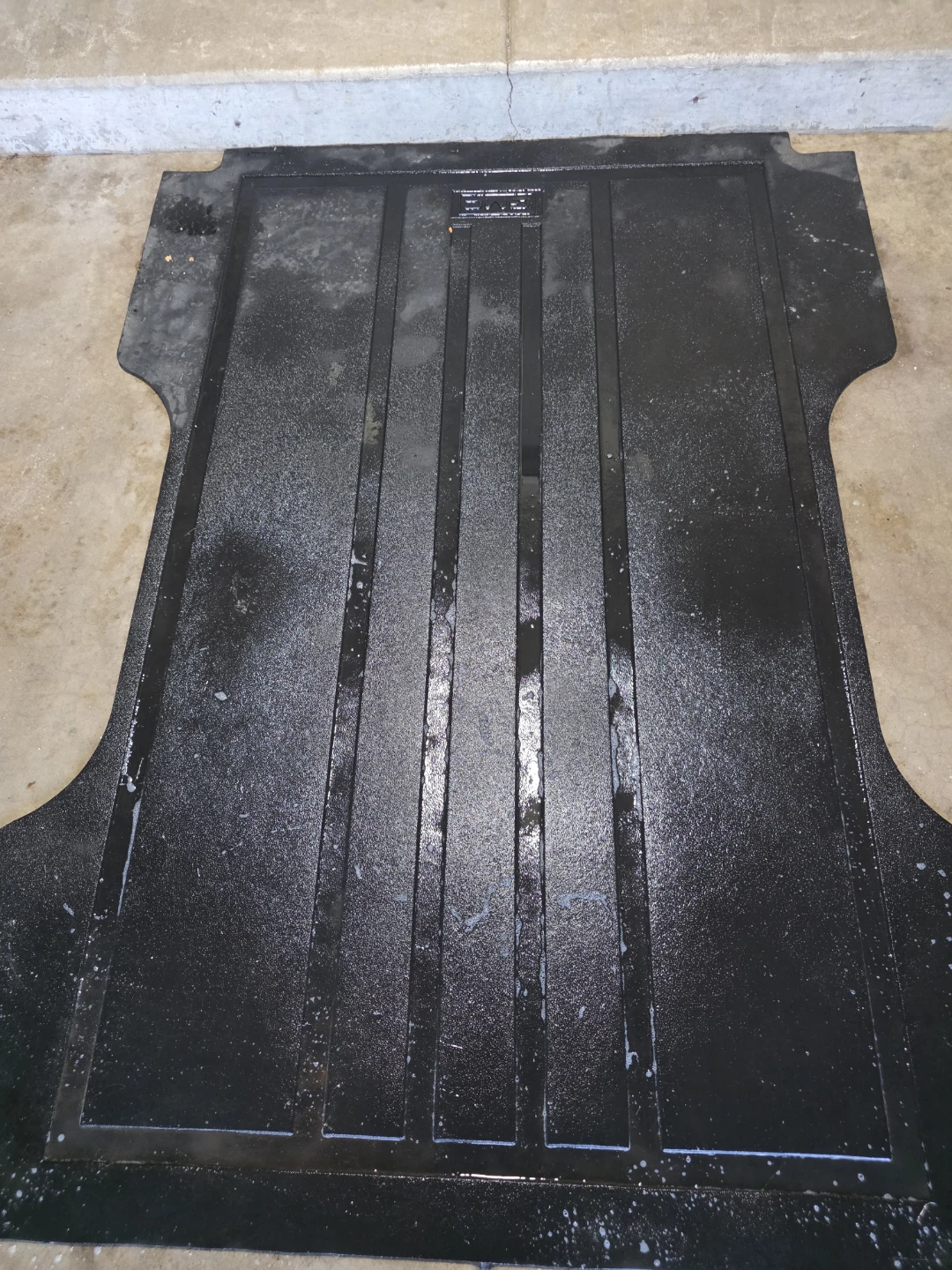 Black Rubber Floor Mat