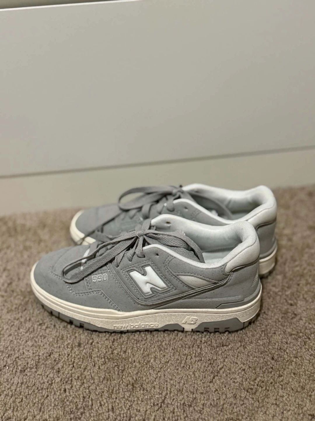 New Balance 550 Grey Sneakers
