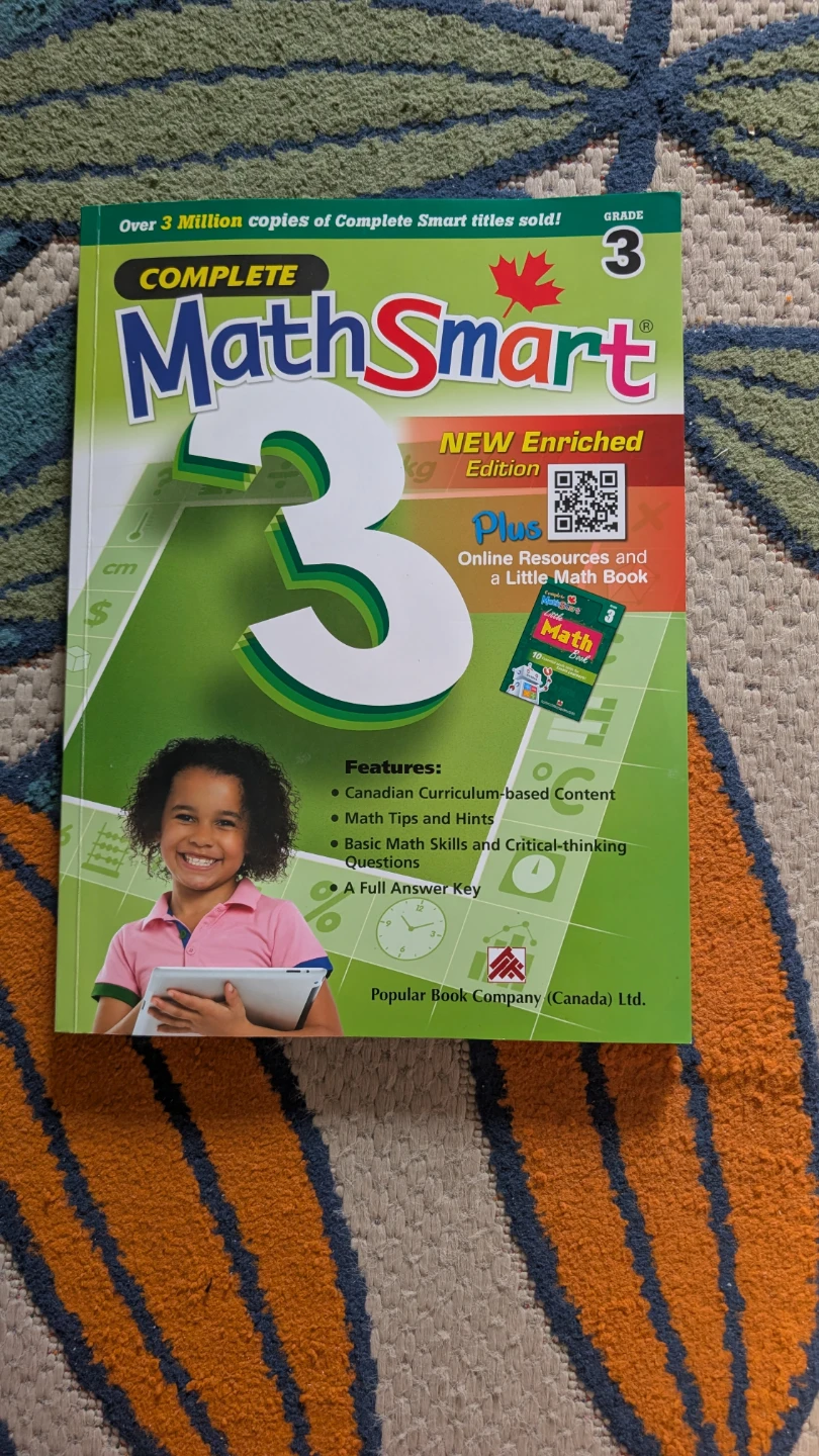 Complete Math Smart Grade 3 Workbook