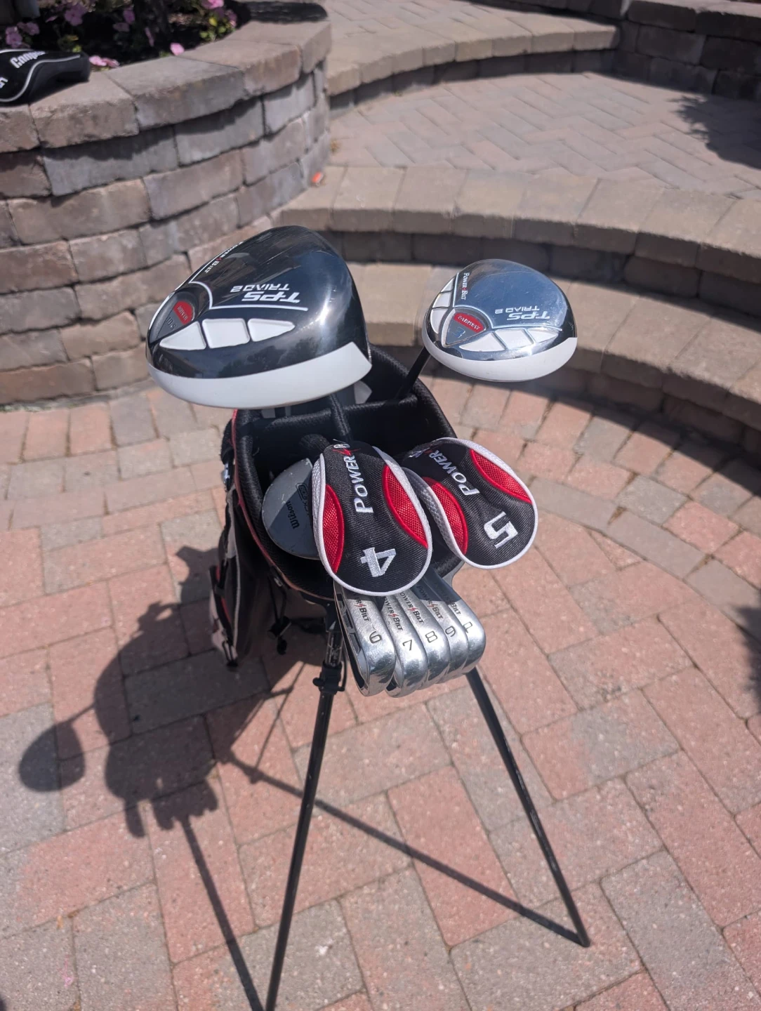 PowerBilt TPS Triad Golf Club Set with Bag - Men's Right Handed - photo 2