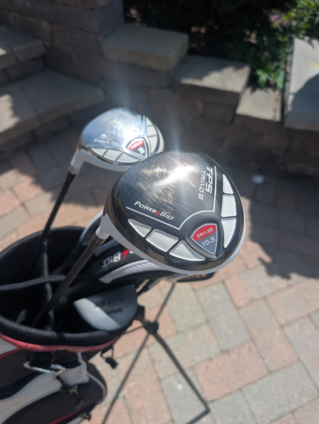 PowerBilt TPS Triad Golf Club Set with Bag - Men's Right Handed - photo 3