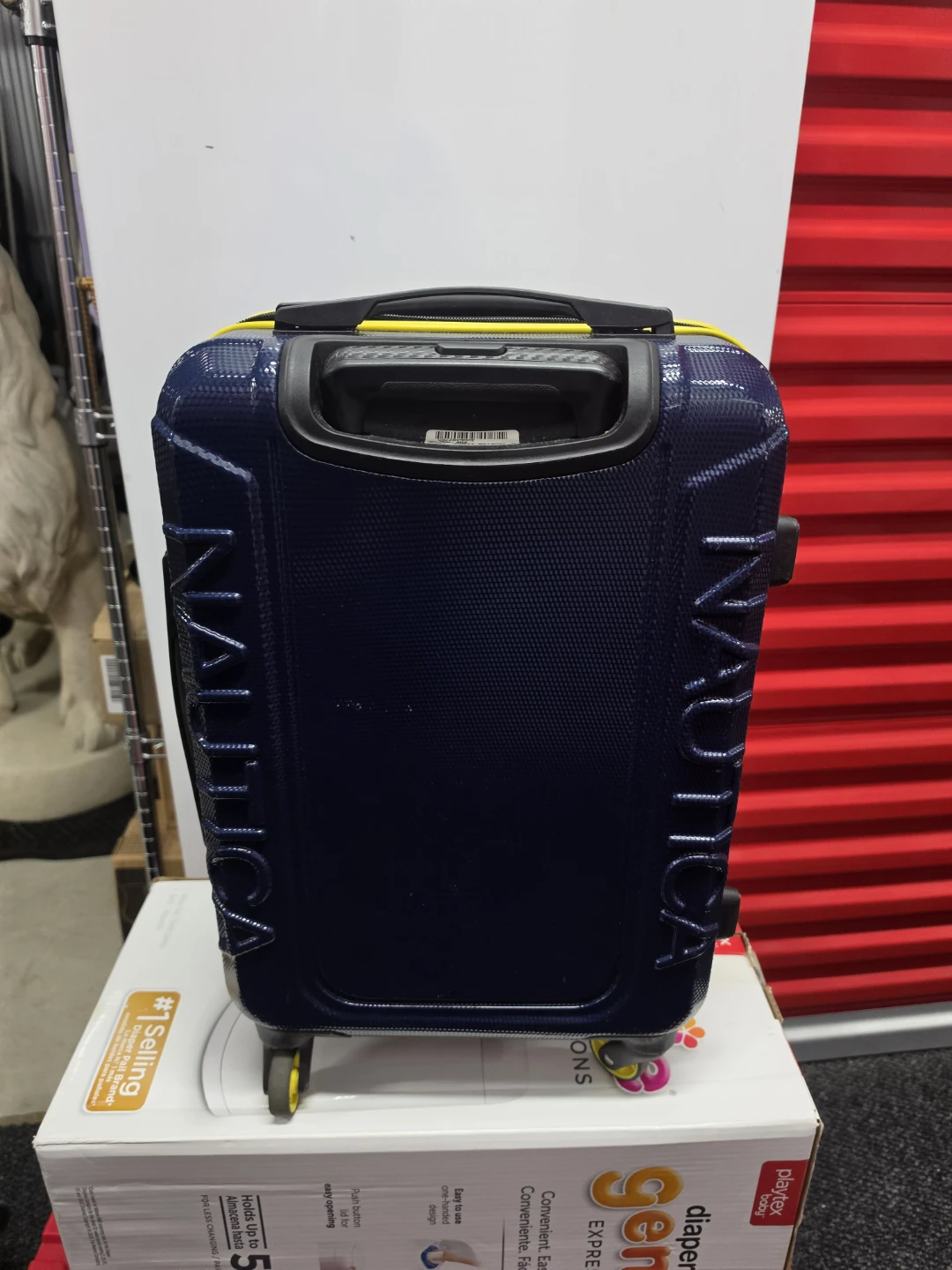 Nautica Navy Blue Hardside Carry-On Luggage - photo 3