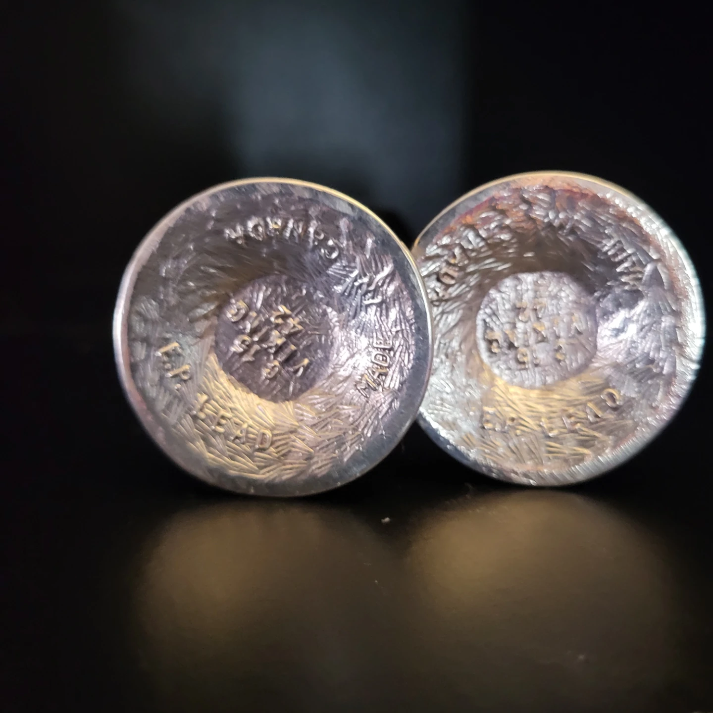 Vintage Silver Salt and Pepper Shakers - photo 2