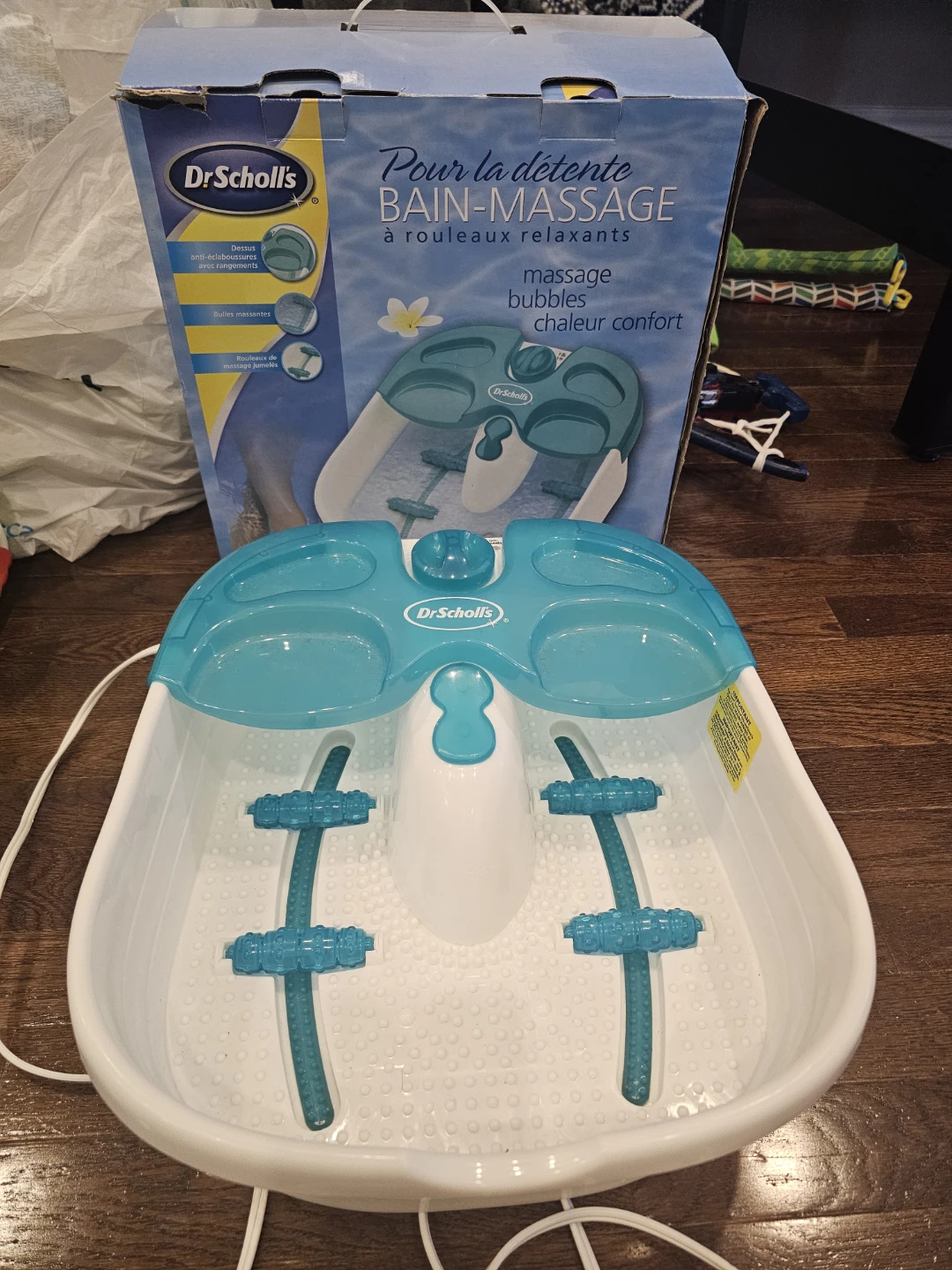 Dr. Scholl's Foot Spa Bath with Rollers