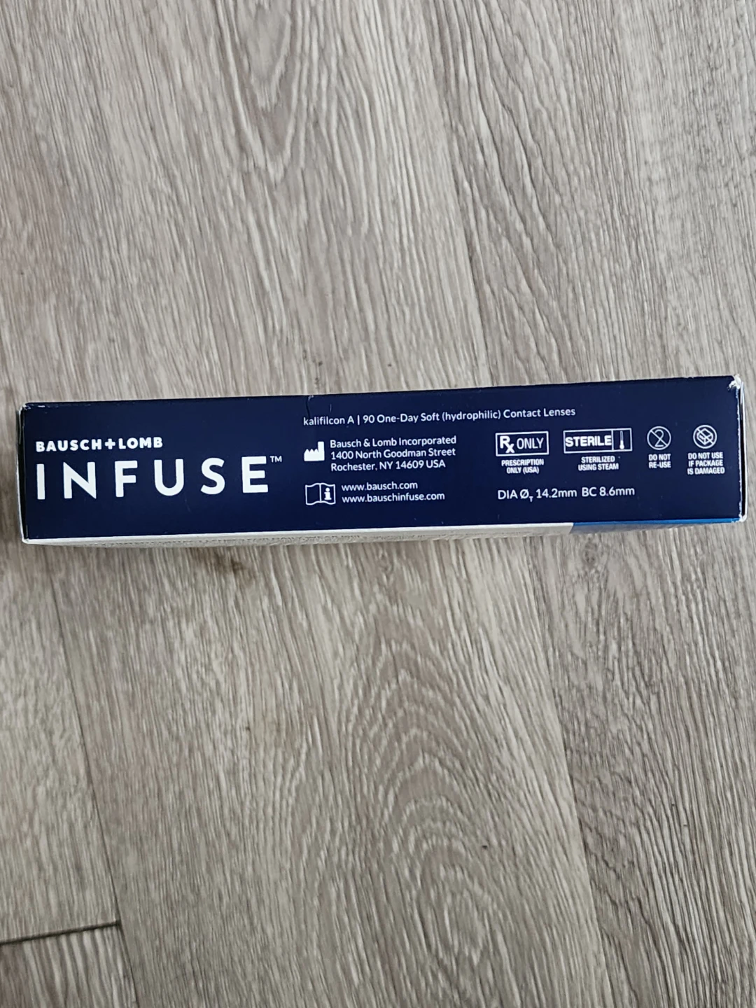 Bausch + Lomb INFUSE 90 One-Day Soft Contact Lenses - photo 5