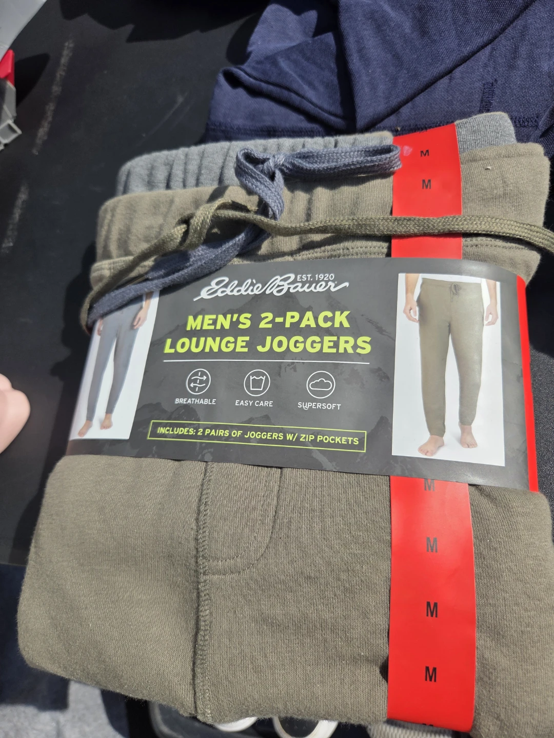Eddie Bauer Men's 2-Pack Lounge Joggers - Medium