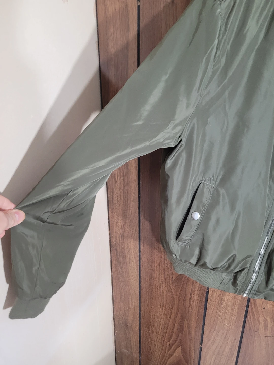 Society bomber jacket - green