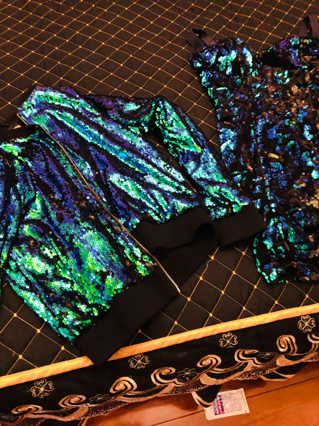 Sparkly Sequin Jacket and Dress