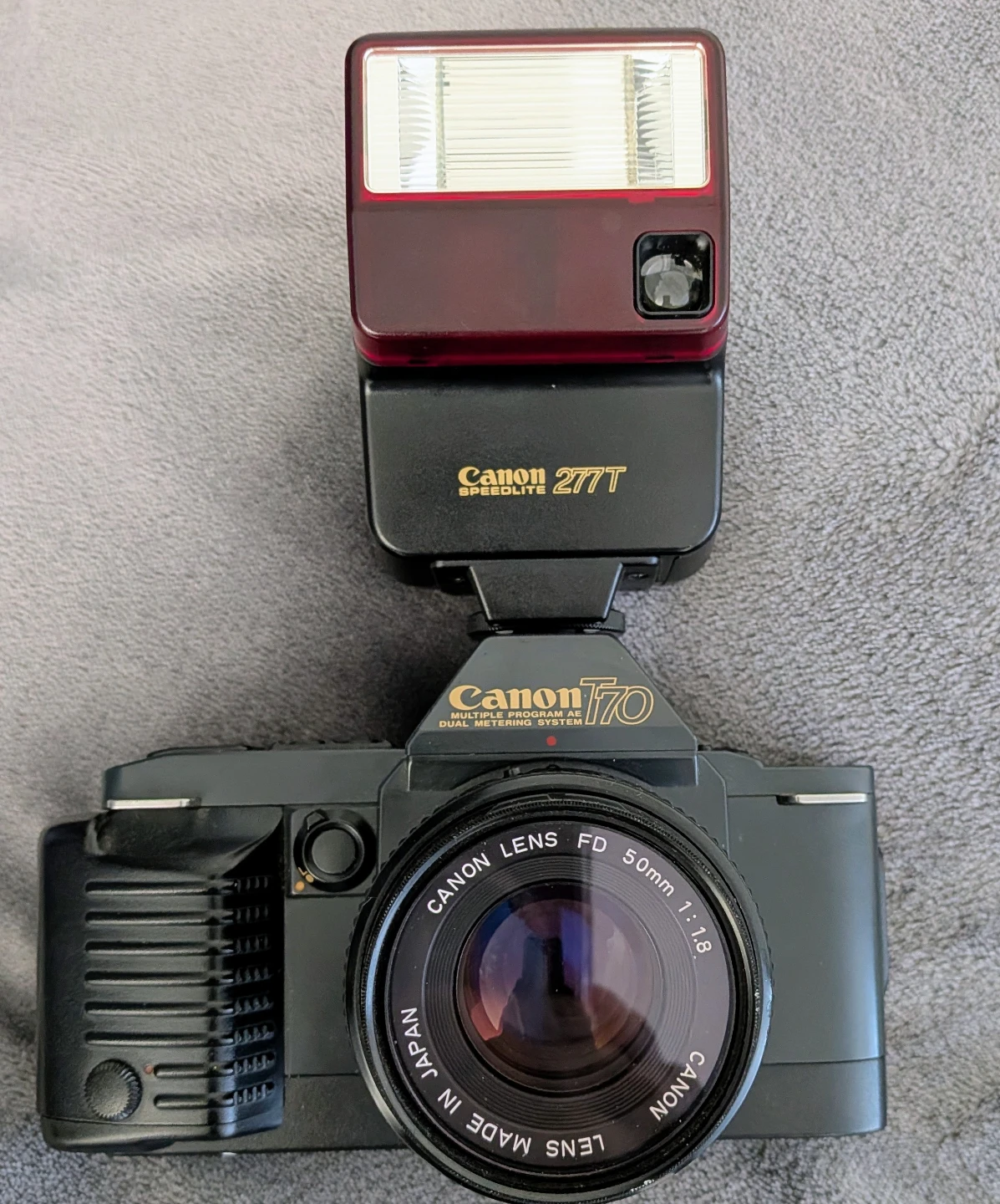 Canon 70 QD T70 Speedlite 277T Camera Lot