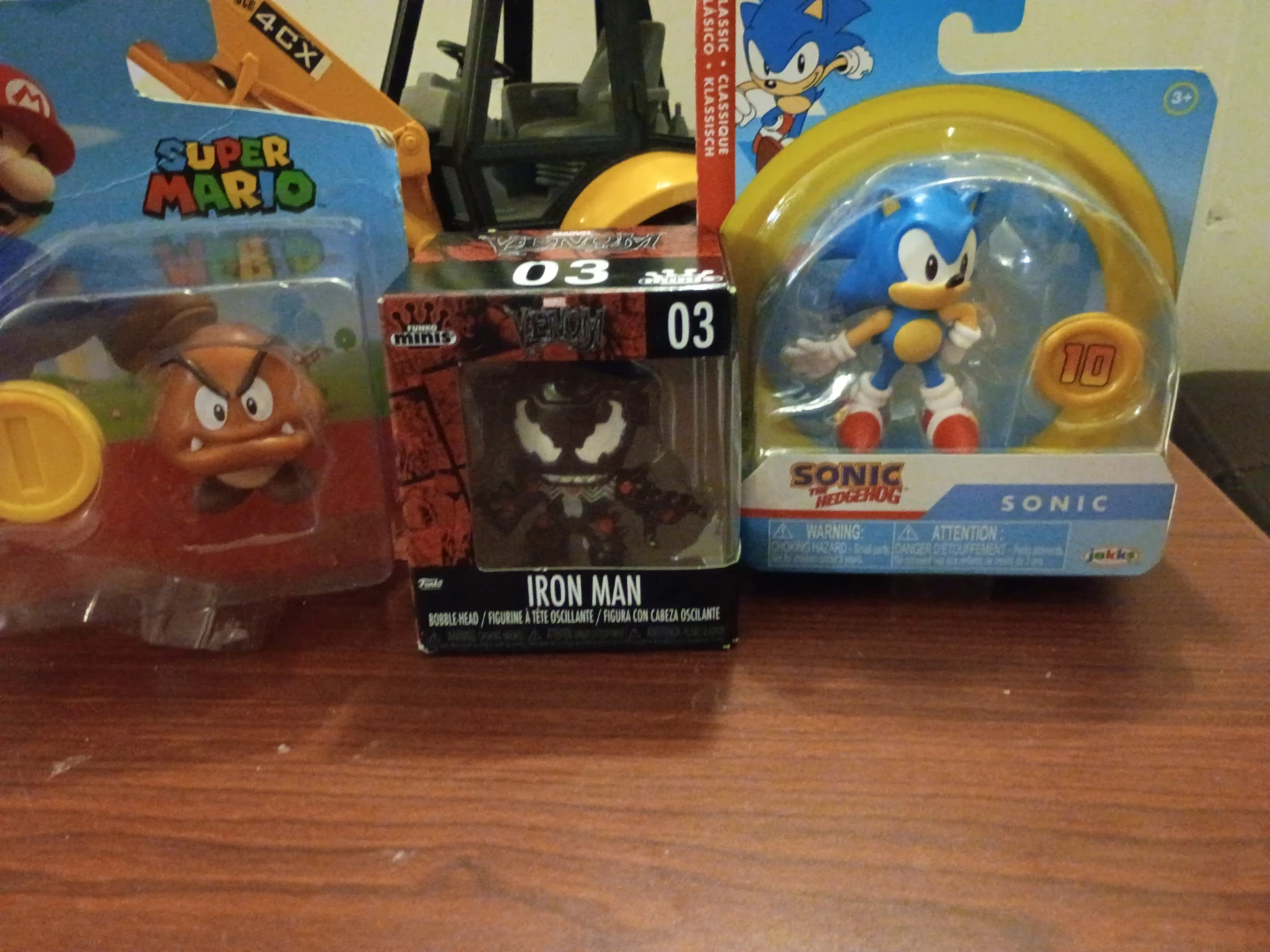Super Mario Goomba, Marvel Venom, and Sonic - photo 2