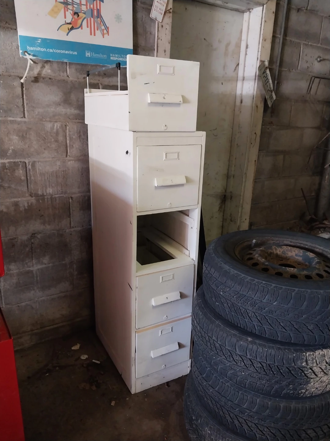 Wood Filing Cabinet