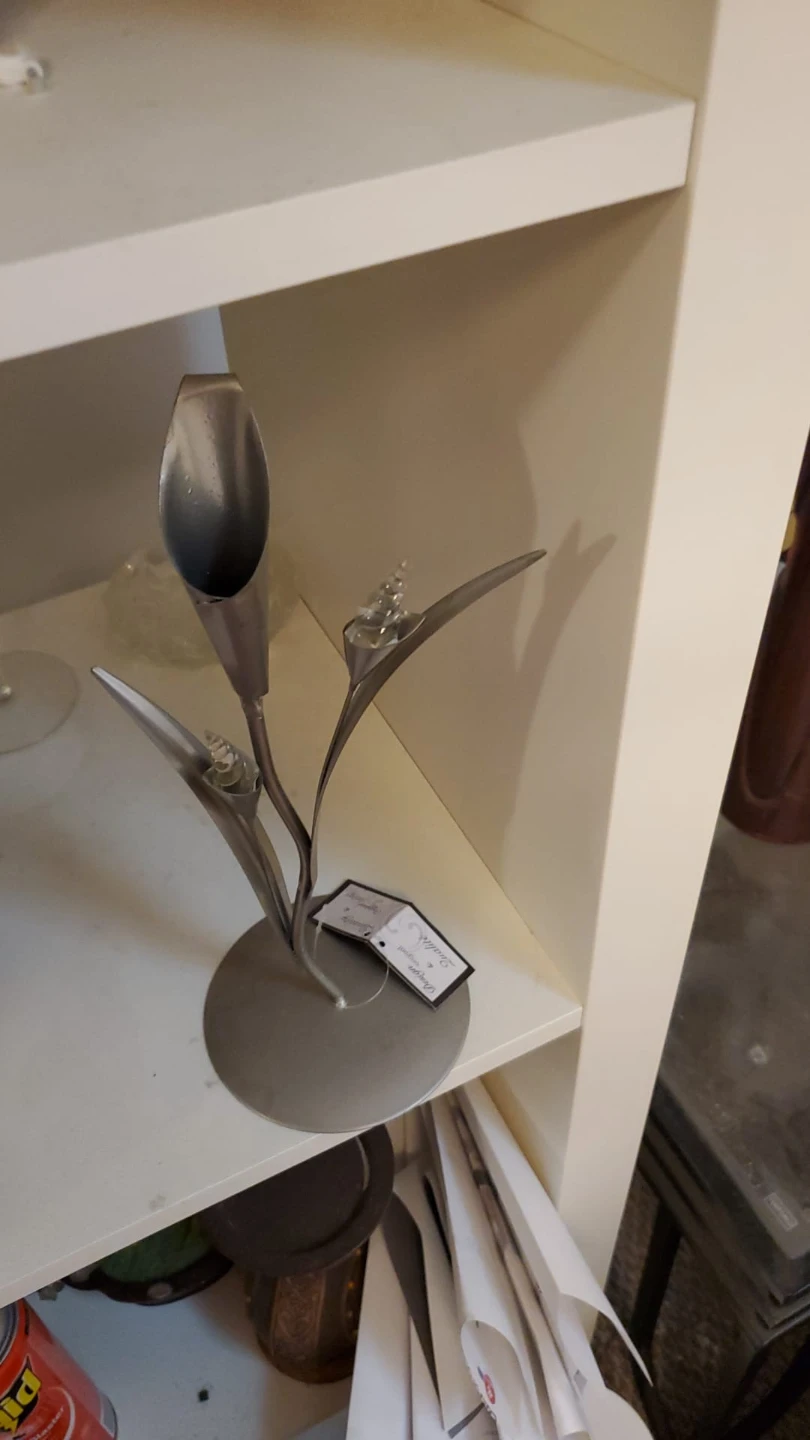 Metal Flower Sculpture ⚽
