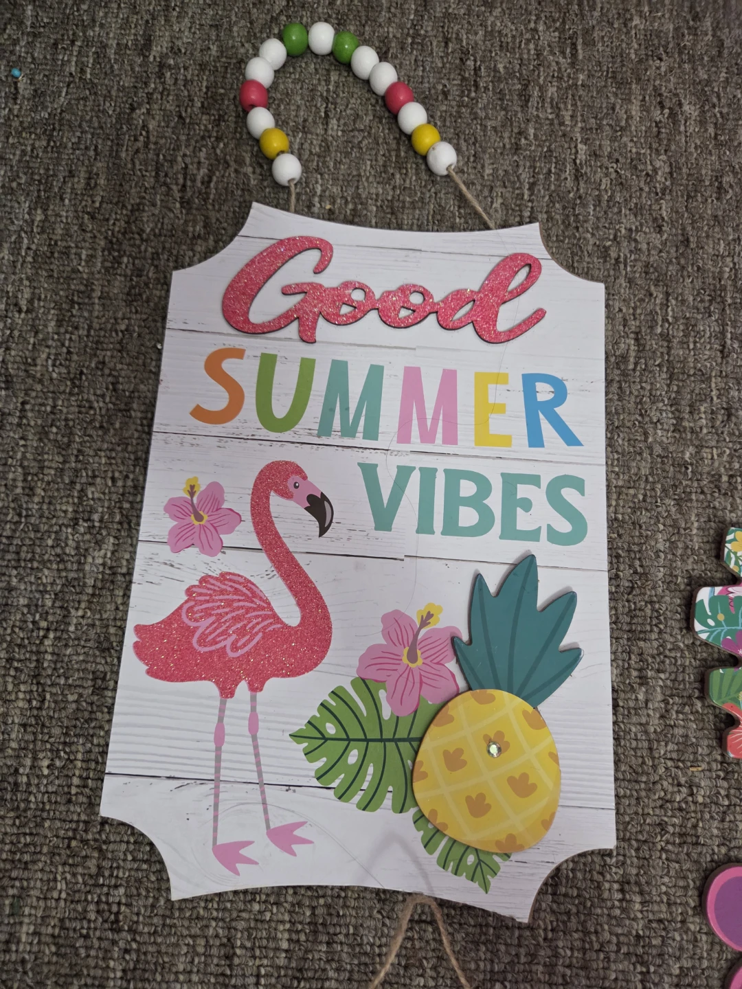 Summer Vibes & Tropical Decor Signs Set - photo 3