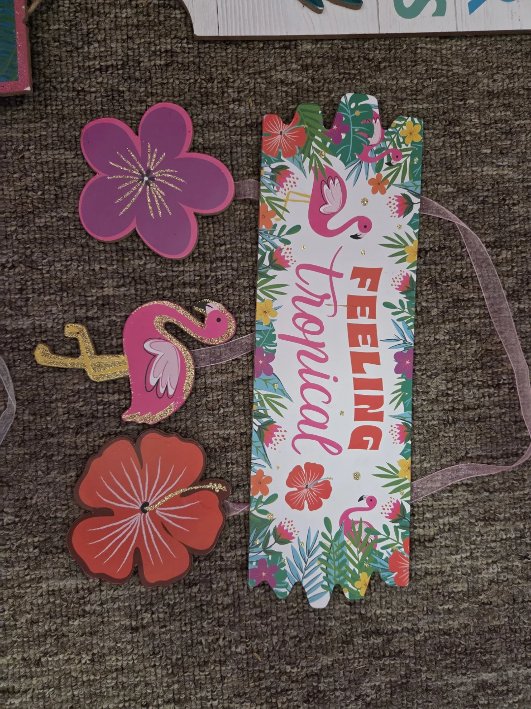 Summer Vibes & Tropical Decor Signs Set - photo 4