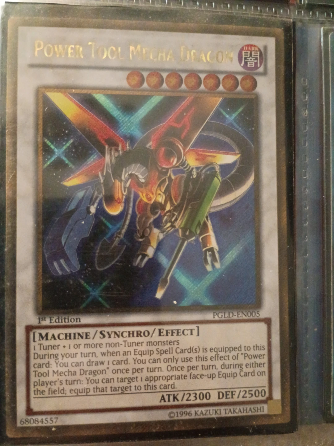 Power Tool Mecha Dragon Yu-Gi-Oh! Card⚽