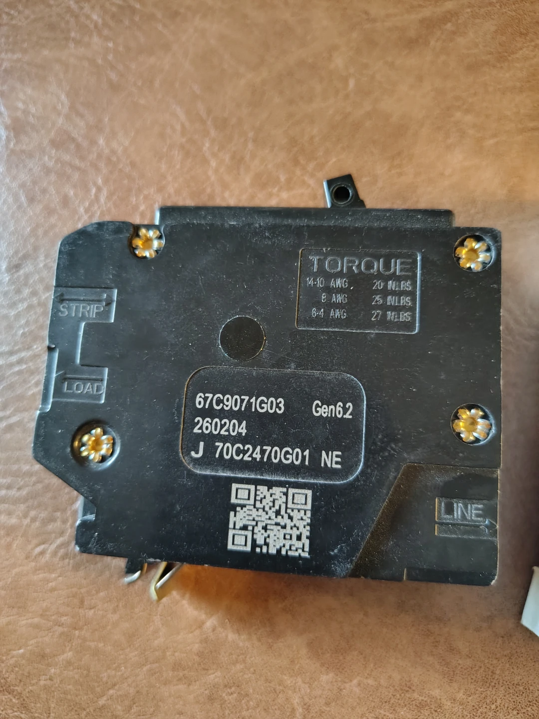 EATON BR Combination AFCI Circuit Breaker 15 Amp - photo 2