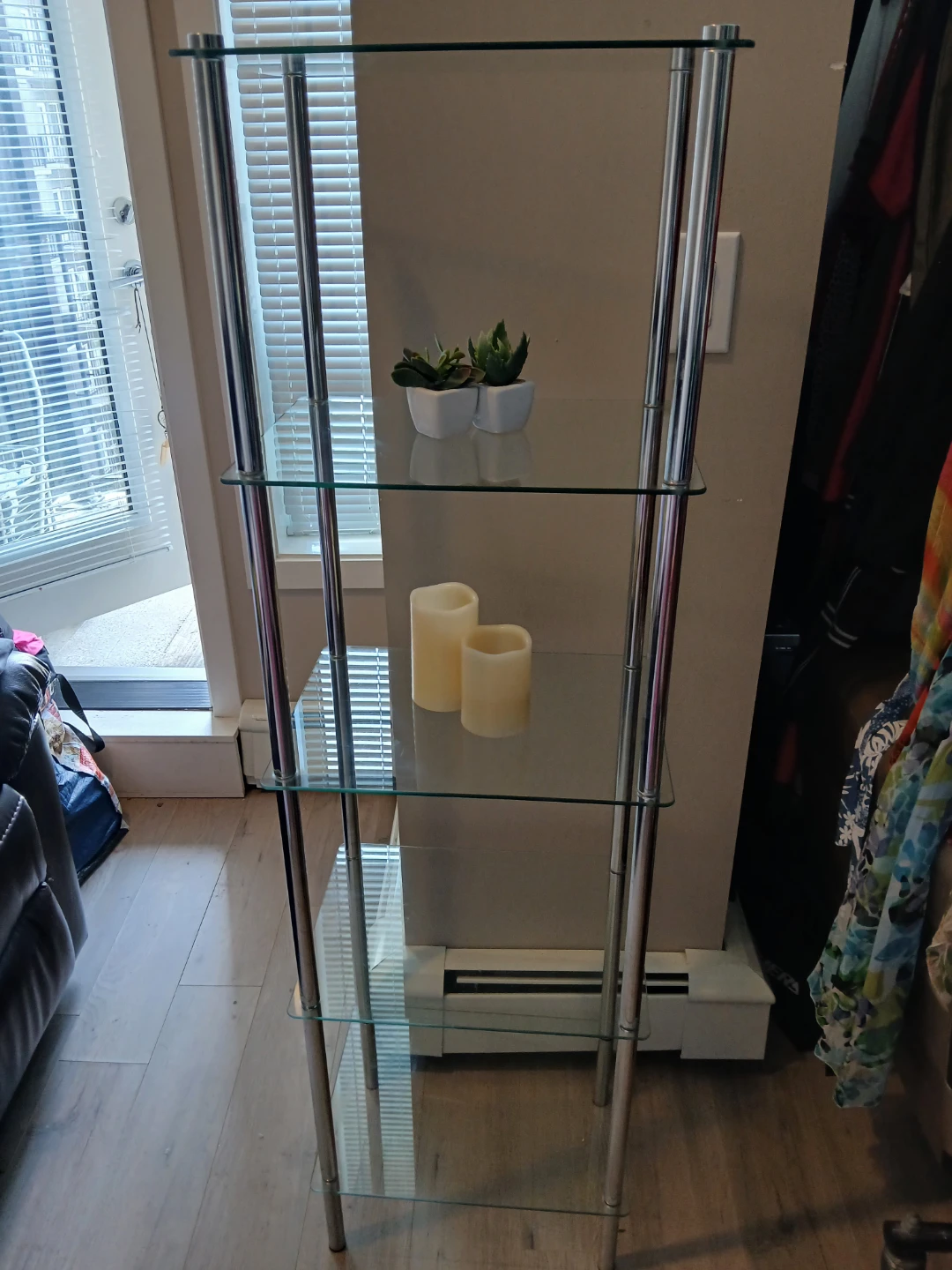 Glass Shelf Unit
