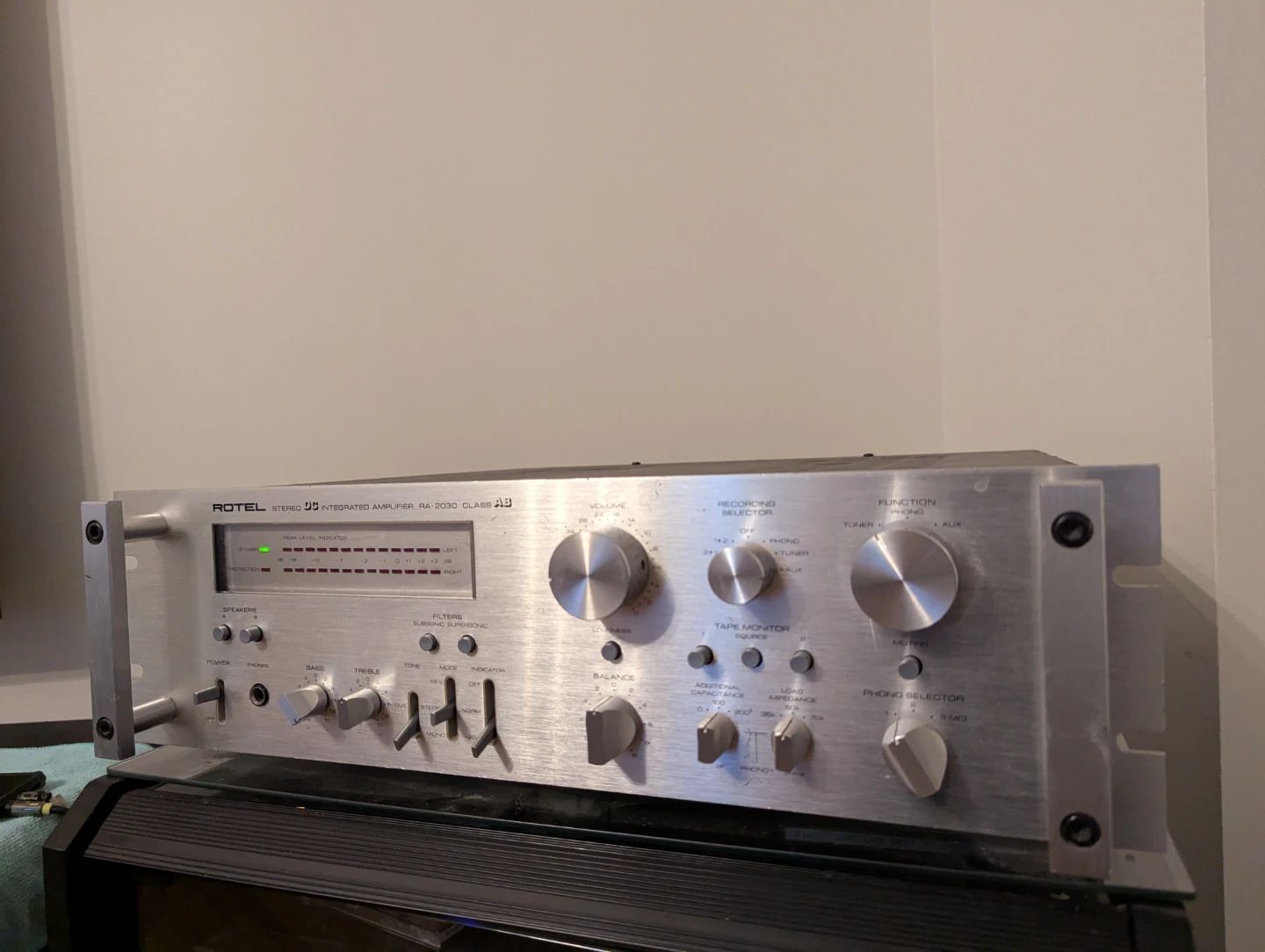 ROTEL STEREO DC INTEGRATED AMPLIFIER RA 2030 CLASS AB - photo 2