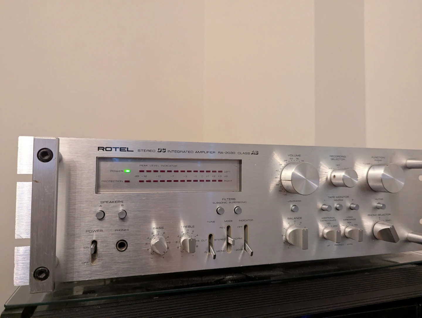 ROTEL STEREO DC INTEGRATED AMPLIFIER RA 2030 CLASS AB - photo 5