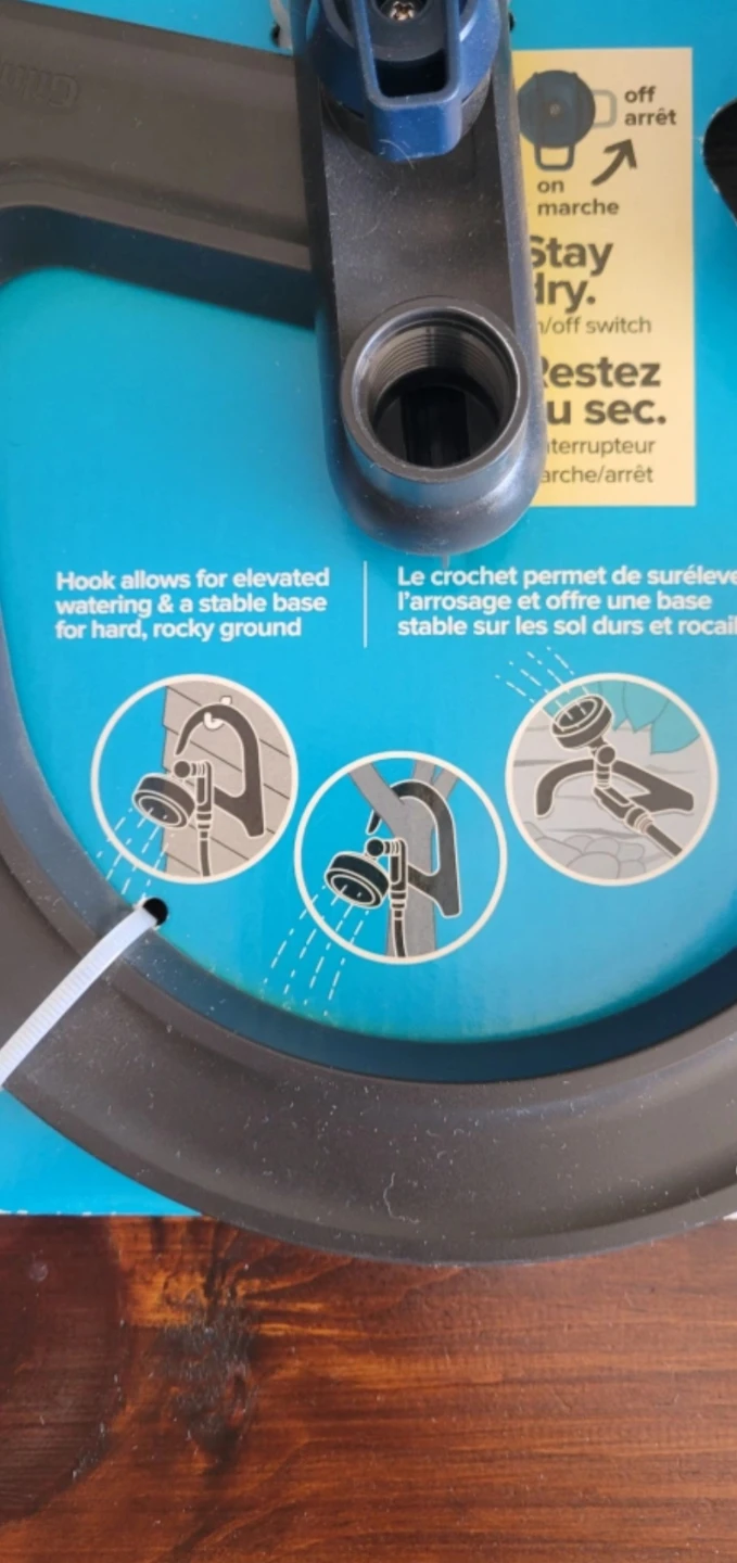 ⚽ Gilmour Pivoting Hook Sprinkler - photo 4