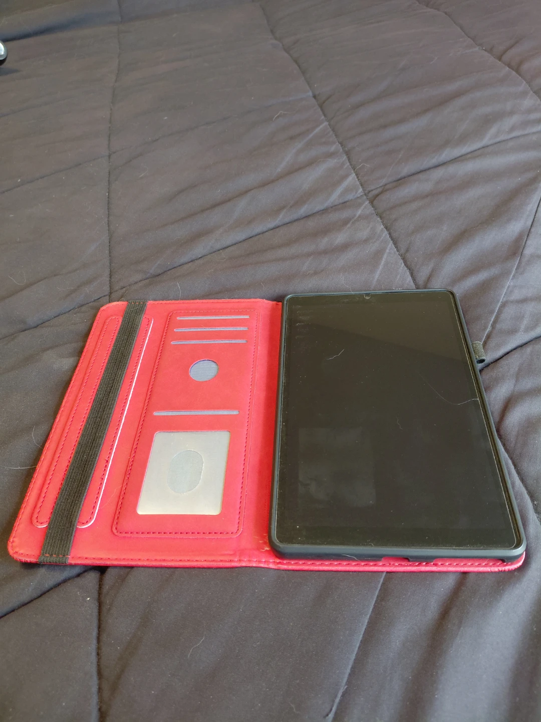 Lenovo TB-8705F Tablet with Red Folio Case - photo 2