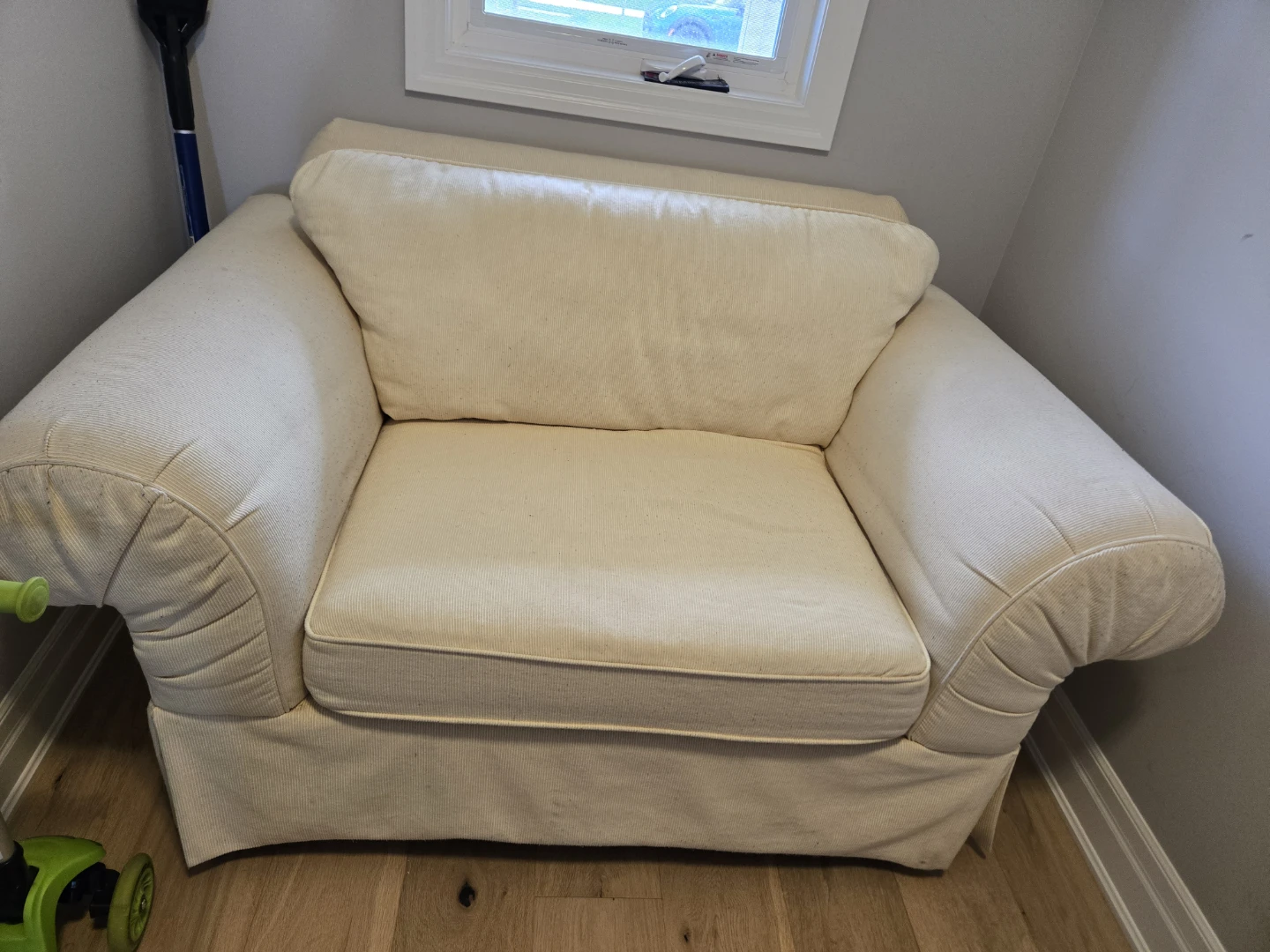 Beige Loveseat Chair / 2 Person Sofa Chair
