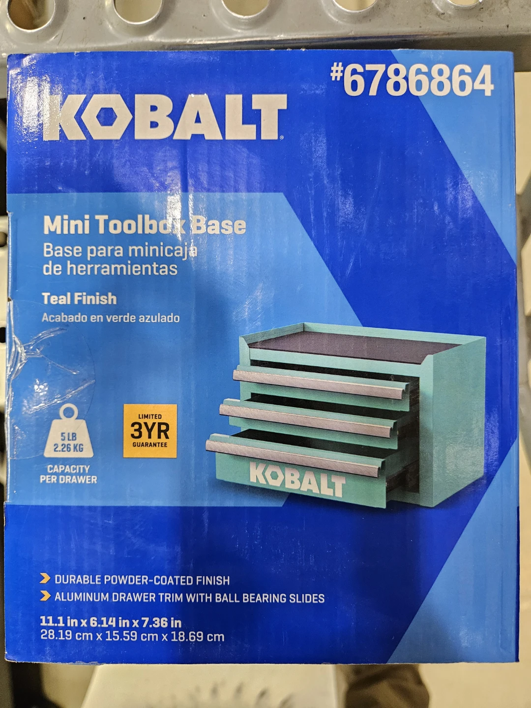 Kobalt Mini Toolbox Base Teal - photo 2