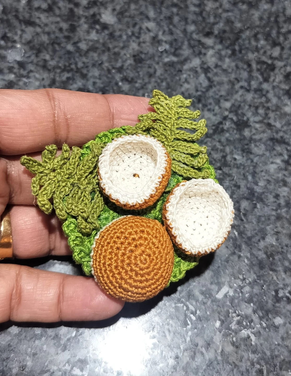 Handmade Crochet Brooch Set Can be customized - photo 3