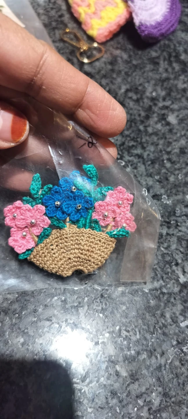 Handmade Crochet Brooch Set Can be customized - photo 5