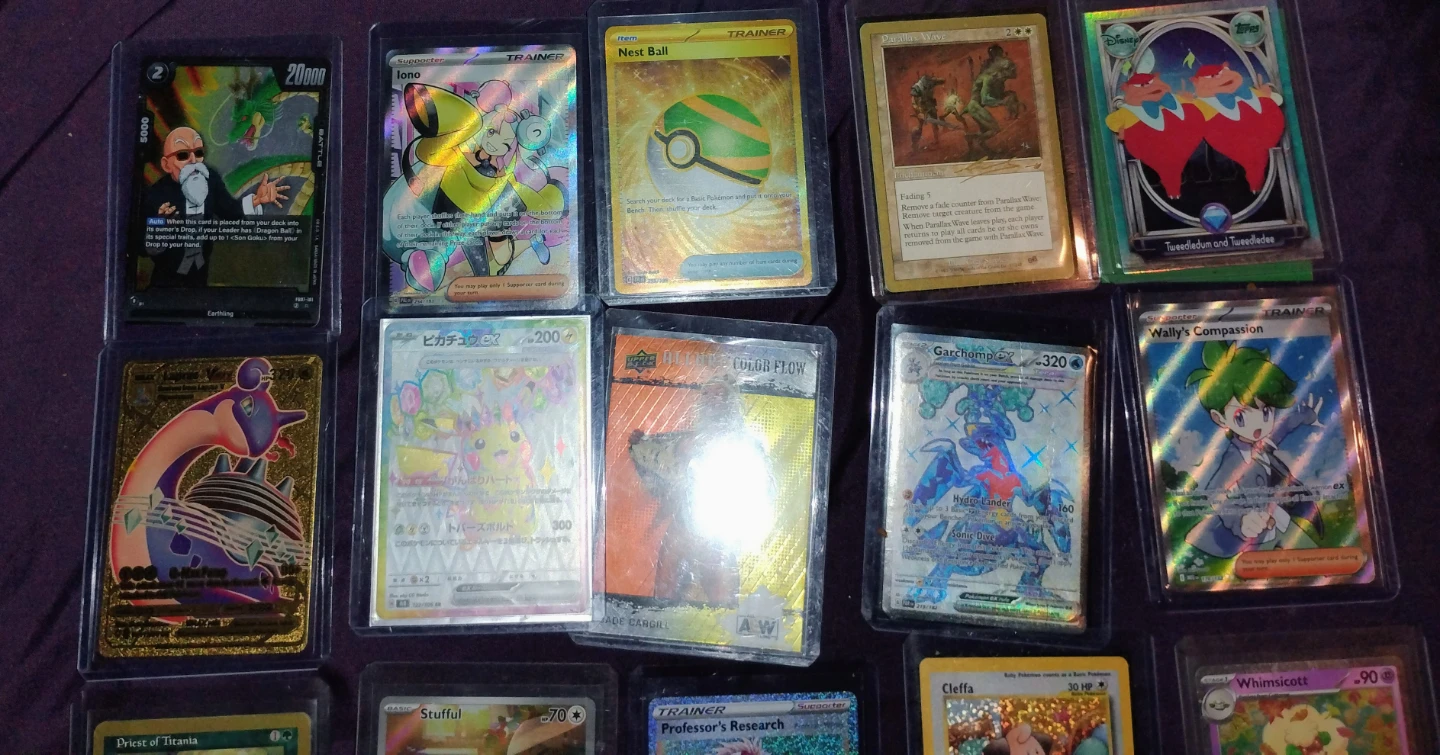 Assorted Pokémon & Magic: The Gathering Trading Cards - photo 4