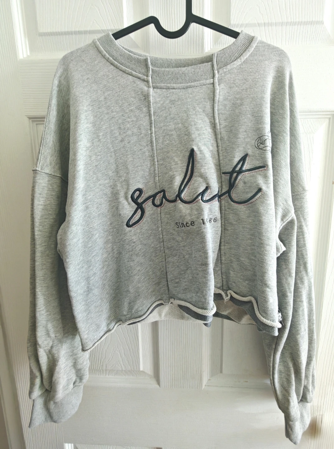 Grey 'Salut Since 1886' Sweatshirt