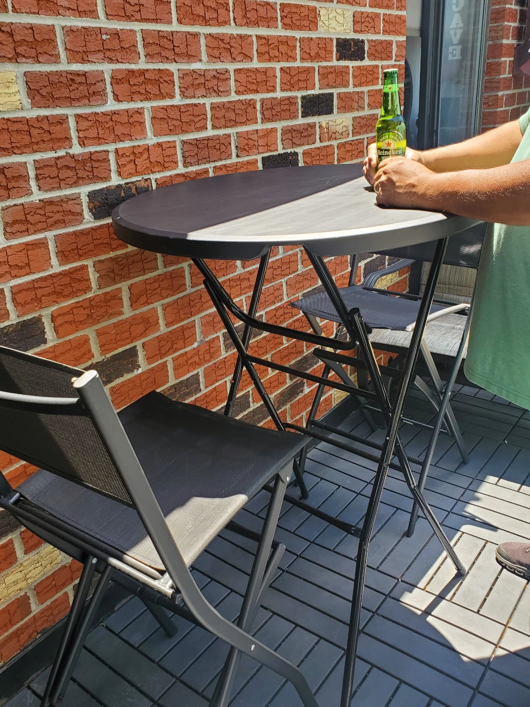 Bistro Table and Chairs Set - photo 4