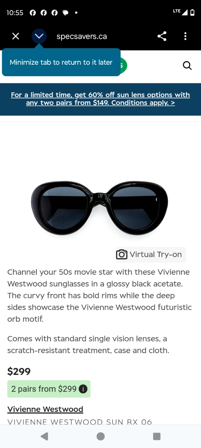 Vivienne Westwood Sunglasses - photo 2