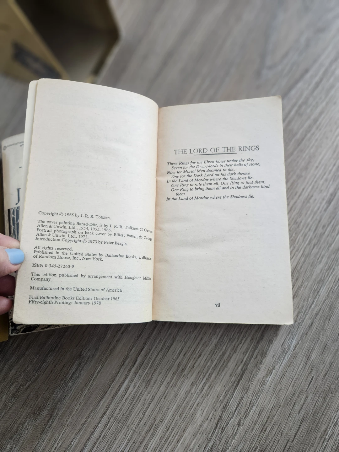 Tolkien 3 book set - photo 2