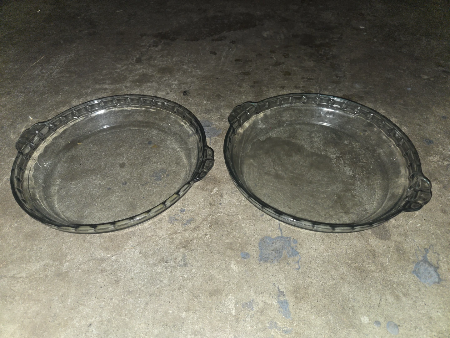 Glass Pie Plates - Set of 2