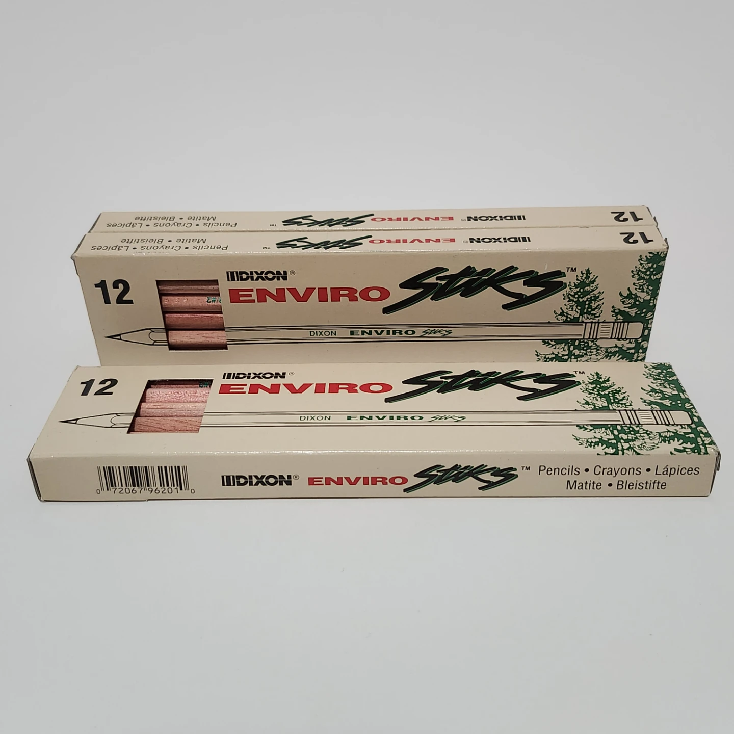 Vintage Dixon Enviro Stiks 32 Pencils HB #2 96201 NEW