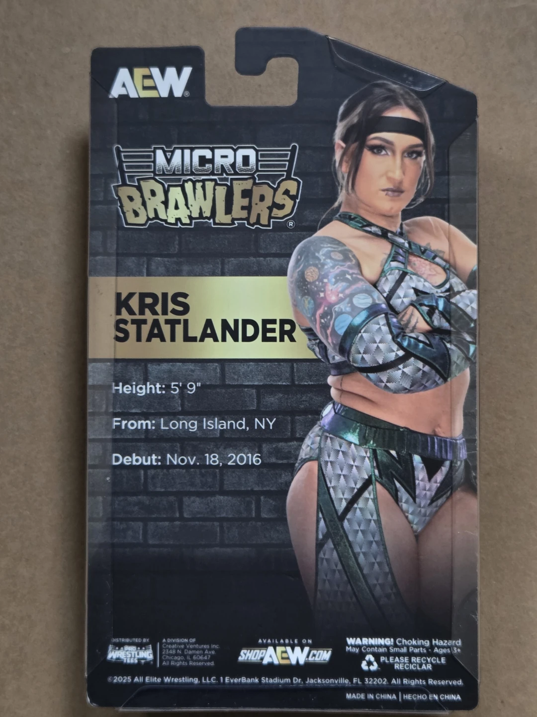 AEW Kris Statlander Micro Brawler (All Elite Crate Exclusive) - photo 2